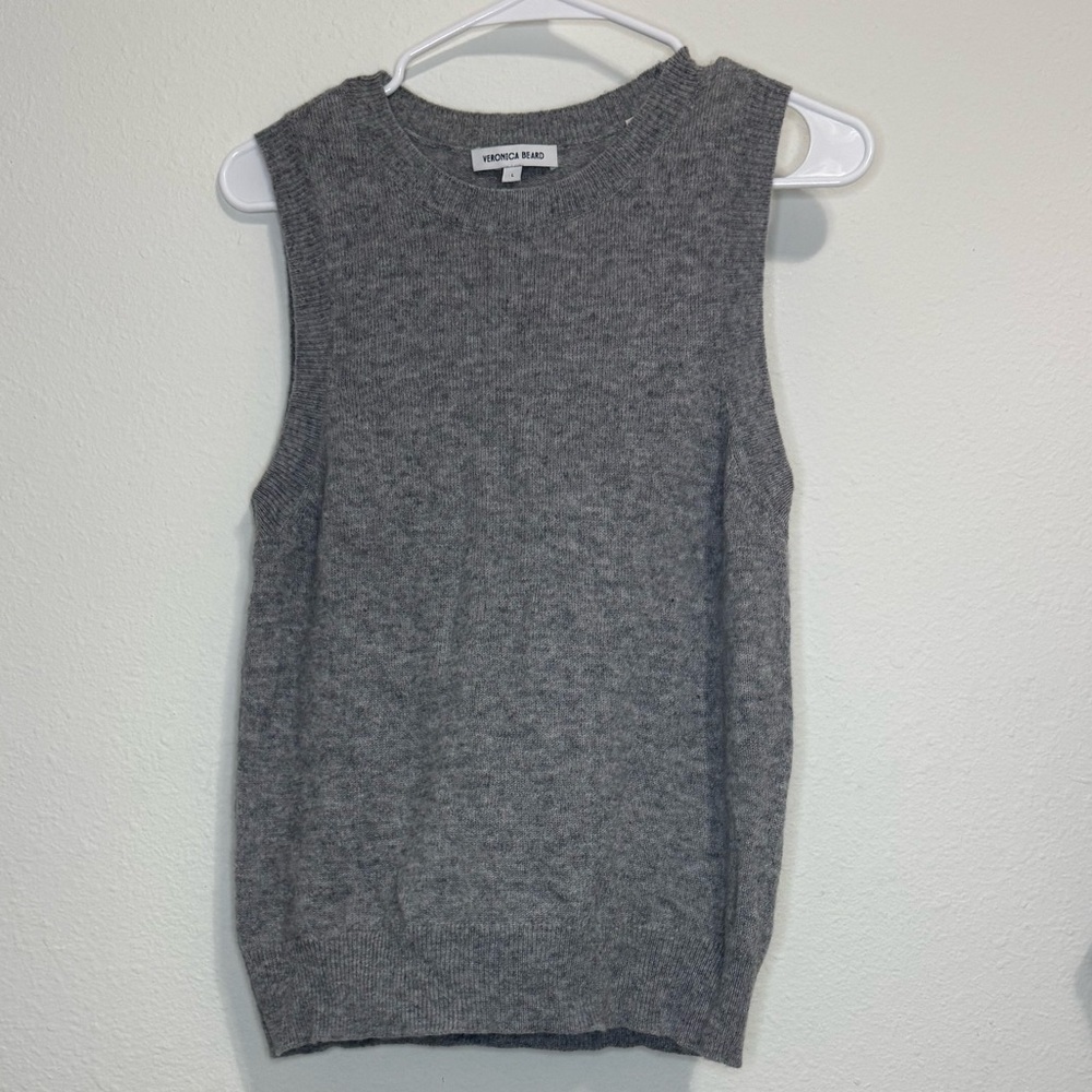 Veronica Beard Jerrell Cashmere Tank Top